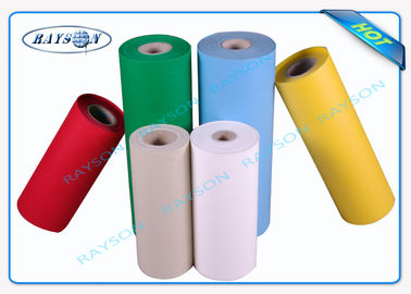 ใช้ในบ้าน PP Spunbond Non Woven Fabric Roll 40gr ด้วยสีต่างๆ
