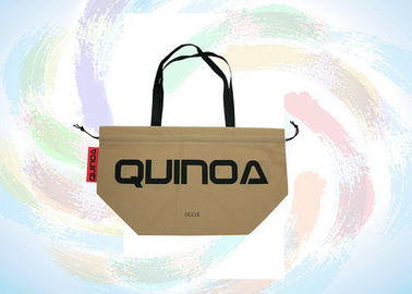 กระเป๋าแบบพับได้และแบบพกพาไม่ทอ / ผ้า Nonwoven ใช้ซ้ำได้ Shopping Bags