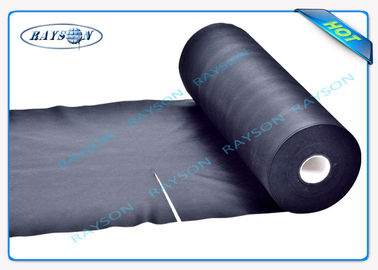 Black Perforated Pp Non Woven Fabric, Spun ผ้าทอที่ไม่พันแล้วสำหรับที่นอน Quilting Back