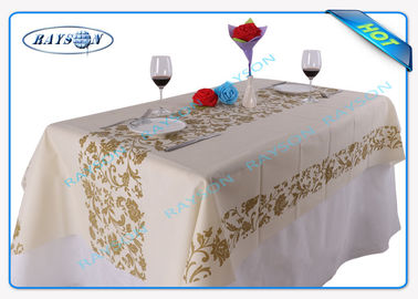 ผ้าเช็ดตัวผ้าไม่ทอ / ห้องอาหาร Pantone Matched Table Cloth