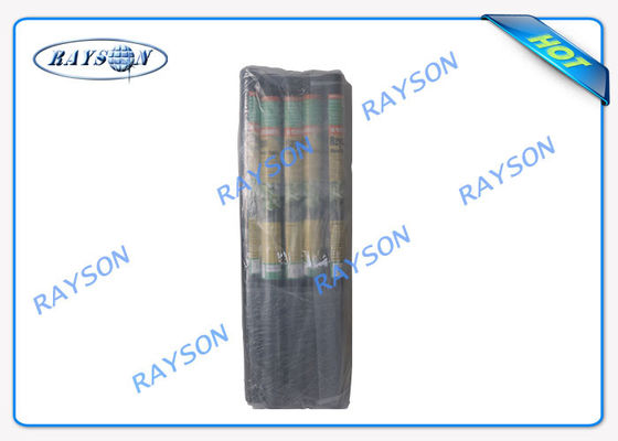 ป้องกันรังสียูวี 3% รับประกัน 10 ปีผ้าสปันบอนด์แบบไม่ทอสำหรับการเกษตรในสีดำ