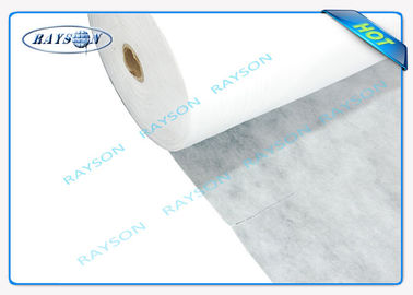 100% สลายตัว PP Spunbond ไม่ทอผ้าสีแดงและดำในม้วน