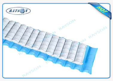 100% สลายตัว PP Spunbond ไม่ทอผ้าสีแดงและดำในม้วน