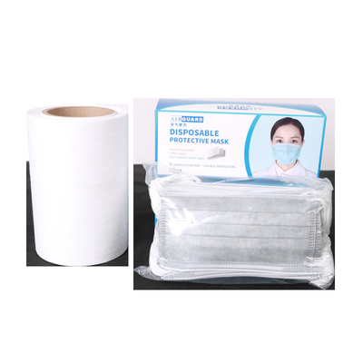เป็นมิตรกับสิ่งแวดล้อม PP BFE 99 ผ้านอนวูฟเวนทางการแพทย์ Meltblown สำหรับหน้ากากผ่าตัด