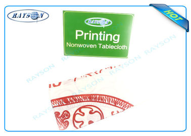 งานพิมพ์ที่เป็นมิตรต่อสิ่งแวดล้อมของที่ระลึก Disposable Tablecloths45 gr / 50gr / 70gr Cutting Piece
