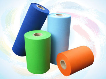 ได้รับการรับรองจาก  Polypropylene Spunbond Non Woven Fabric หลายสีสำหรับทำกระเป๋า